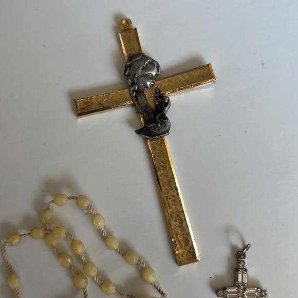 Rosaries Necklaces Religious Cross Medals Catholic Mary God Benediction - Picture 8 of 17